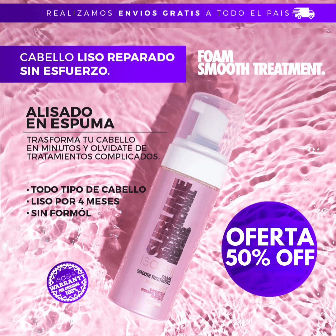 ISASHI FOAM SMOOTH® | Alisador Espumoso - TodoBacano