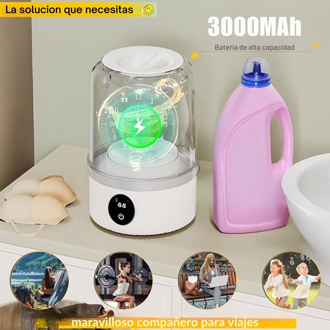 Mini Lavadora Portátil - TodoBacano