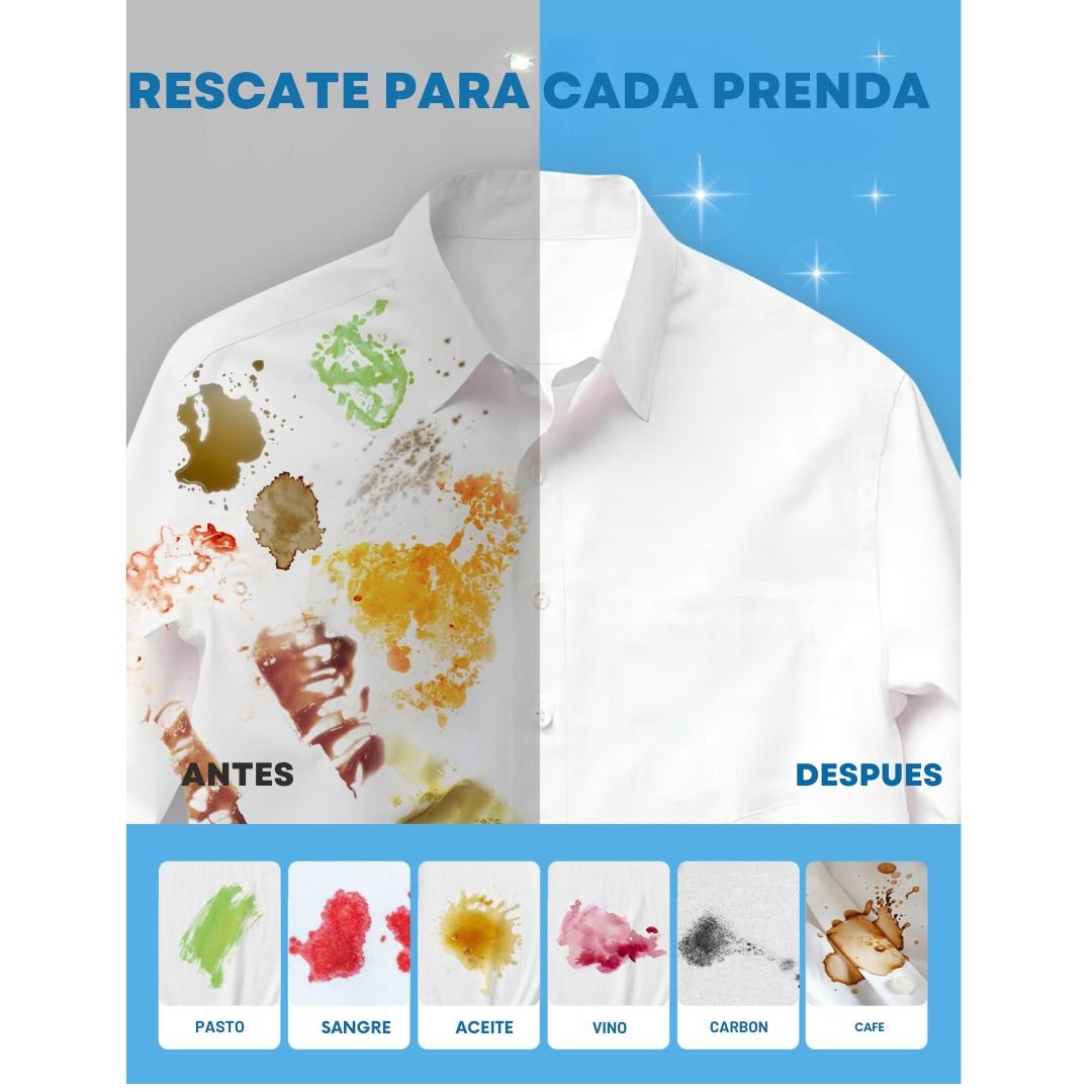 Spray mágico elimina manchas al instante - TodoBacano