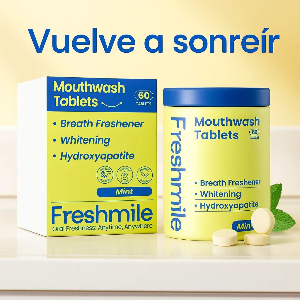 Pastillas Freshmile Menta Sin Fluor - TodoBacano