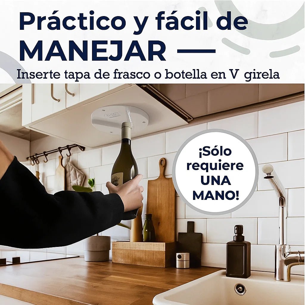Abridor EZ™ – Di adiós a las tapas imposibles en segundos. - TodoBacano