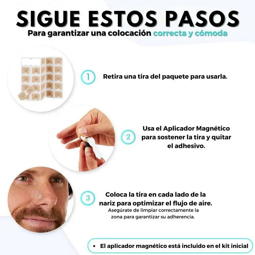 Dilatador Nasal Premium pack 30 imanes - TodoBacano
