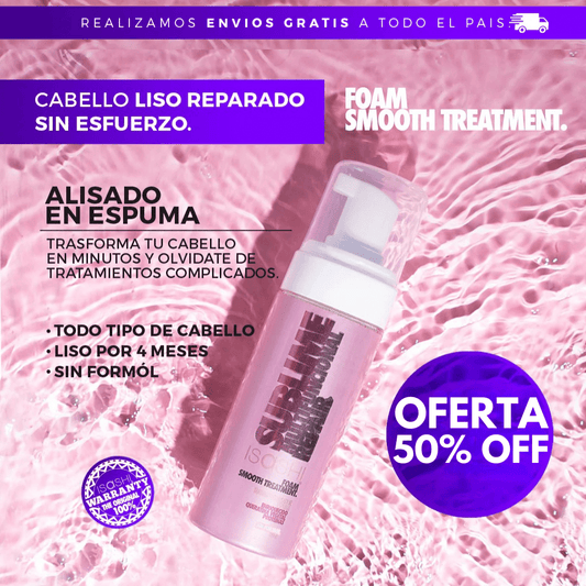 ISASHI FOAM SMOOTH® | Alisador Espumoso - TodoBacano