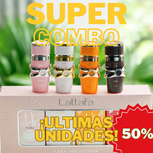 Perfumes Yara mini set x4 30 ML - TodoBacano