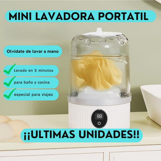 Mini Lavadora Portátil - TodoBacano