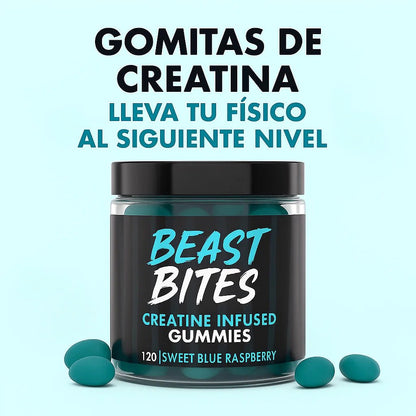 Gomitas Beast Bite® Energía & Fuerza - TodoBacano